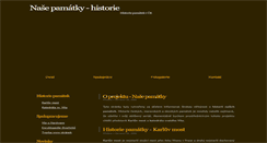 Desktop Screenshot of nasepamatky.cz